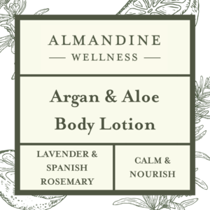 Argan & Aloe Body Therapy Lotion With Lavender & Spanish Rosemary